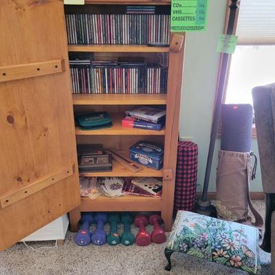 CD's and Weights 