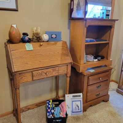 Desk  and End Tables