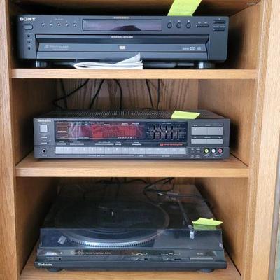 Sony and Technics 