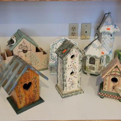 Decorative Bird Houses 