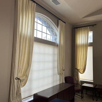 Curtains and curtain rods