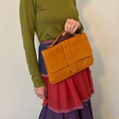 Vintage skirt & purse