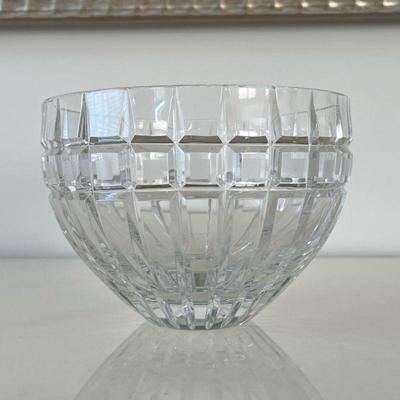 Waterford Marquis Bowl | Marquis by Waterford cut crystal glass bowl. - h. 5.75 x dia. 7.75 in

