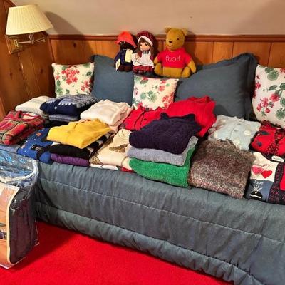Incredible collection of fun sweaters 