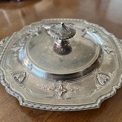 Tiffany & Co sterling lidded serving piece- off site until day of sale 