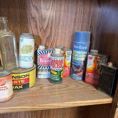 #1019 • Vintage Tin Cans
