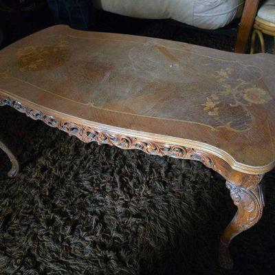 #3008 • Wooden Coffee Table
