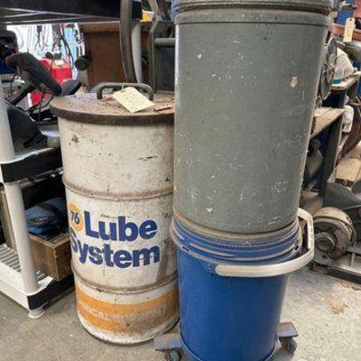 Sale Photo Thumbnail #61: #1200 • 76 Lube System Can 5 gal Bucket and Material Can
