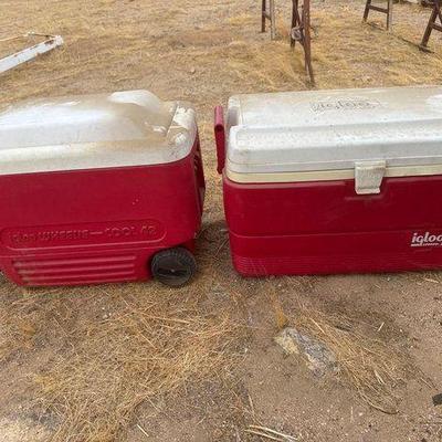 #6502 • (2) Igloo Coolers
