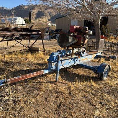 #25 • Log Splitter Trailer
