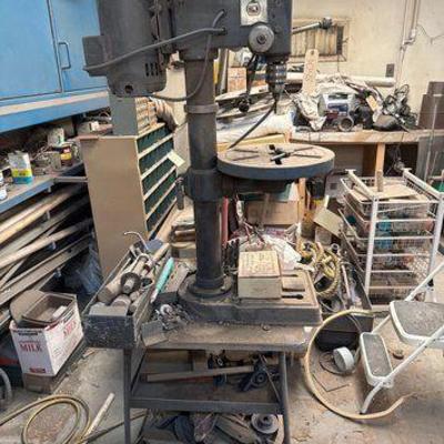 #1048 • Central Machinery Drill Press
