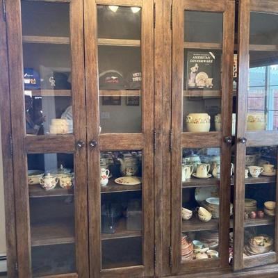 Beautiful Basset display cabinets for sale