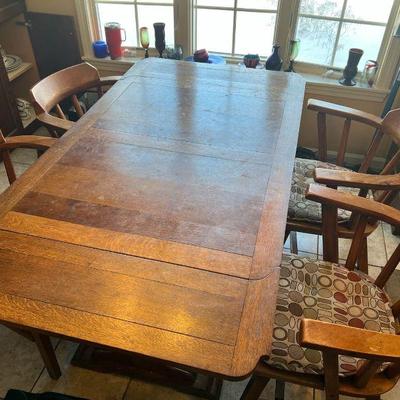 100 Year Old Table & (4) Chairs
