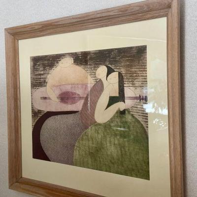 Festival Singers" by artist Eng Tay Print
