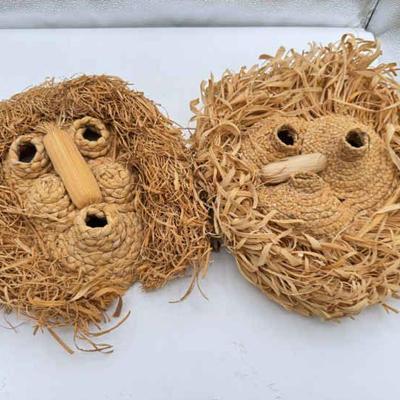 African Grass Mask
