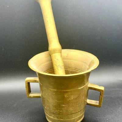 Metal Mortar & Pestle

