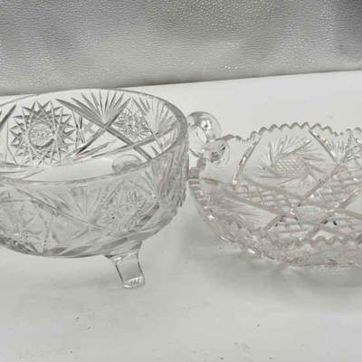 (2) Crystal Bowls
