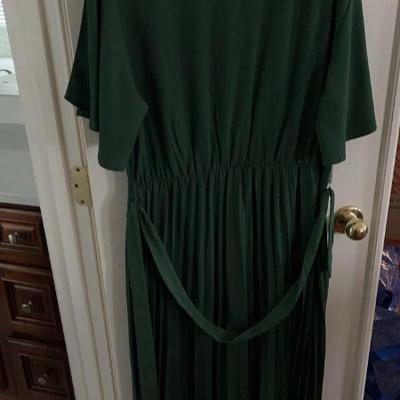 Green dress