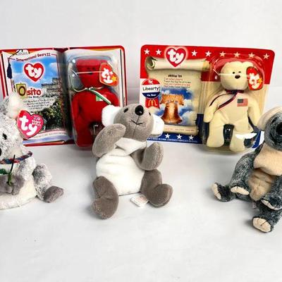 Lot #50 Vintage Collection of Assorted TY Beanie Babies 
