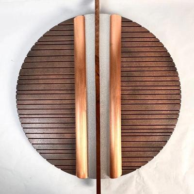 Lot #22 Round Art Sculpture Wall Decor Signed by Sebastopol Artist Frank Schueler (1933 - 2020)
