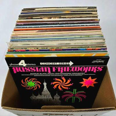 Lot #49 Vintage Vinyl Album Collection
