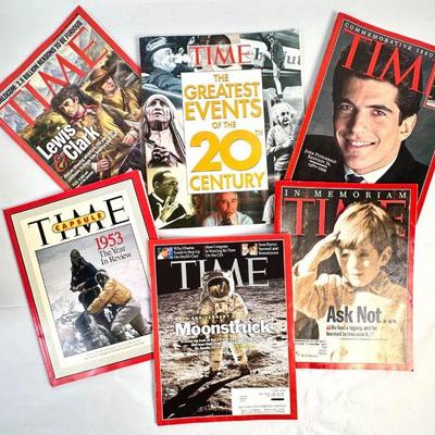 Lot #40 Vintage Time Magazines Collection
