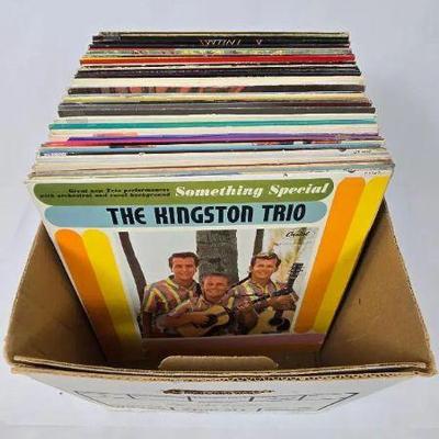 Lot #90 Vintage Vinyl Album Collection
