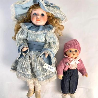 Lot #36 Vintage Porcelain Dolls - Seymour Mann & Dynasty Eileen Doll
