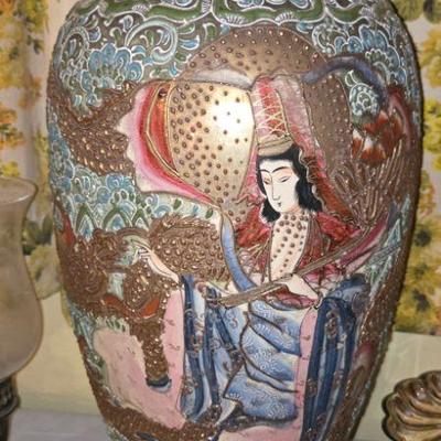 Asian vase