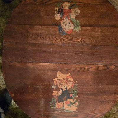 Top of child’s table