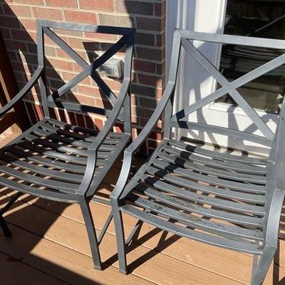 Patio chairs