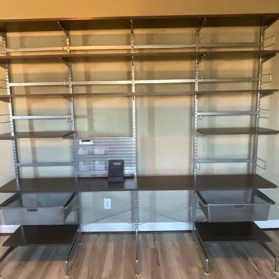 The Container Store Elfa storage system