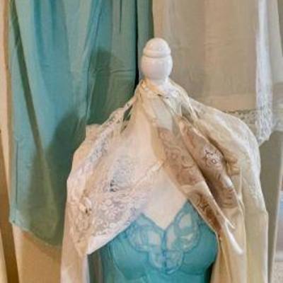 Ladies Vintage Lace And Satin Full Slips  - Vassarette, Vanity Fair, Sizes 34 - 36 A Cup