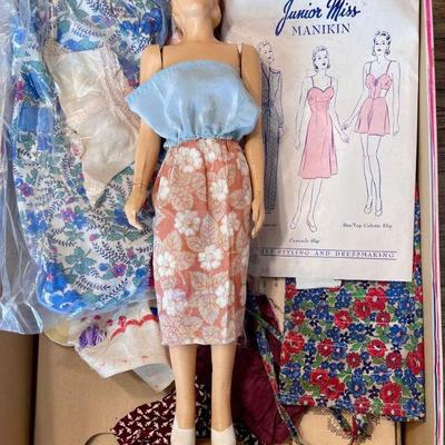Vintage Junior Miss Manikin Teaches Styling And Dress Making