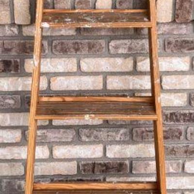 Werner 6 Foot 200 Pound Wooden House Hold Painters Ladder
