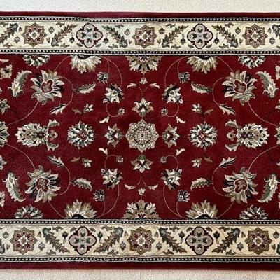 Stratford Collection 60" X 115" Cazmir Red Area Rug