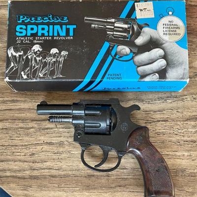 Precise Sprint Athletic Starter Revolver In Original Box 
