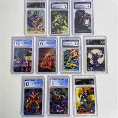 Marvel 8.5-5 Graded Collectible Trading Card Collection .jpg