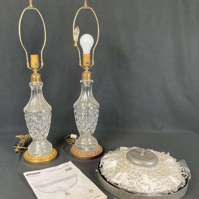 Elegant lighting collection crystal lamps flushmount fixture