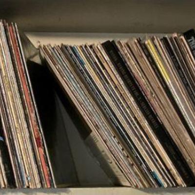 Lots of vintage vinyl record collection