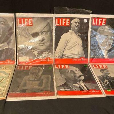 Vintage magazine collection life and fortune