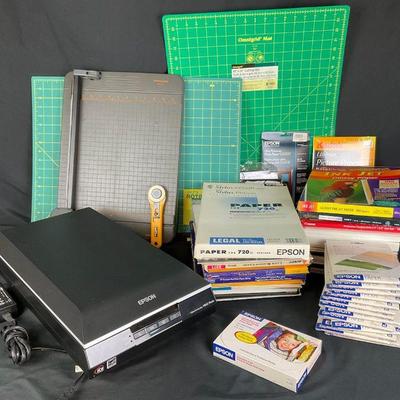 Eason photo v600 scanner photo paper, 3cutting mats
