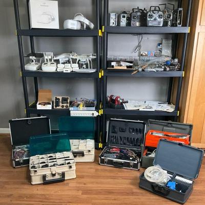 Rc drones transmitters & electronics workshop set