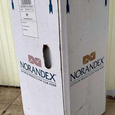 Norandex aluminum trim coil 24 inches sm white