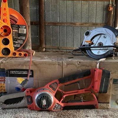 Workshop home improvement tools lot