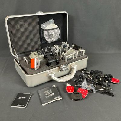 Gopro hd hero2 camera bundle with accessories