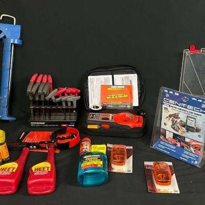 Assorted tools automotive supplies, and hardware lot