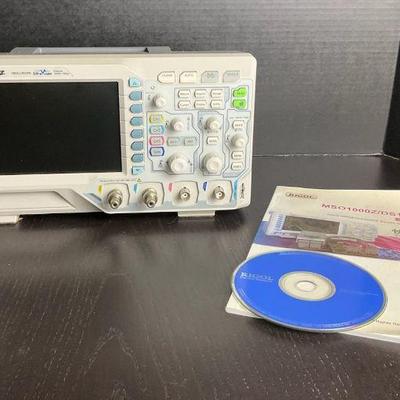 Rigol ds1054z digital oscilloscope with manual and software