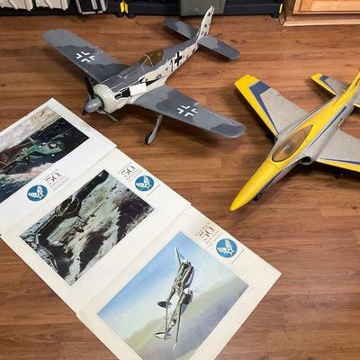 Rc warbird habu 637 jet duo and wwii 50th anniversary fine art prints