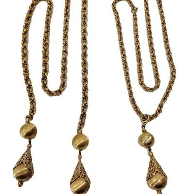 Monet gold tone jewelry